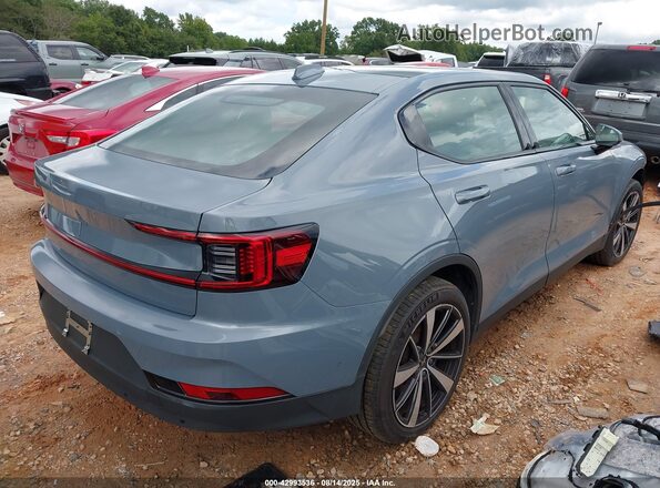 LPSED3KA2ML016327 2021 POLESTAR 2 Синий Задняя правая четверть