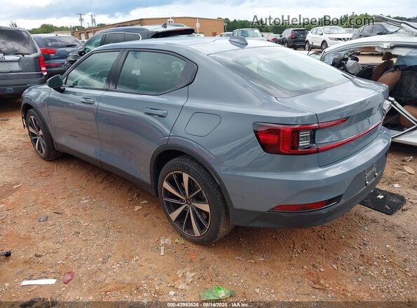 LPSED3KA2ML016327 2021 POLESTAR 2 Синий Задняя левая четверть
