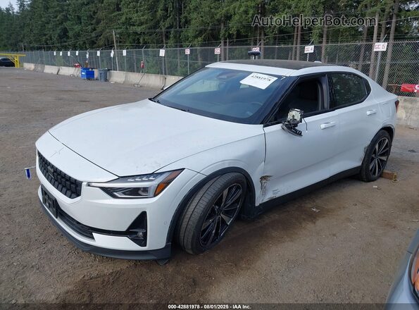 LPSED3KA3NL079955 2022 POLESTAR 2 Белый Передняя левая четверть