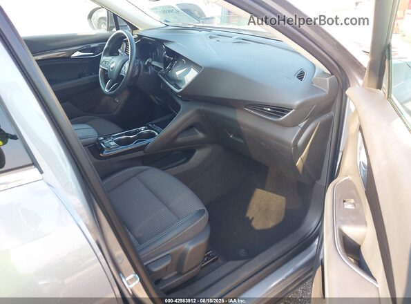 LRBAZLR41MD150424 2021 BUICK ENVISION Gray Front interior view