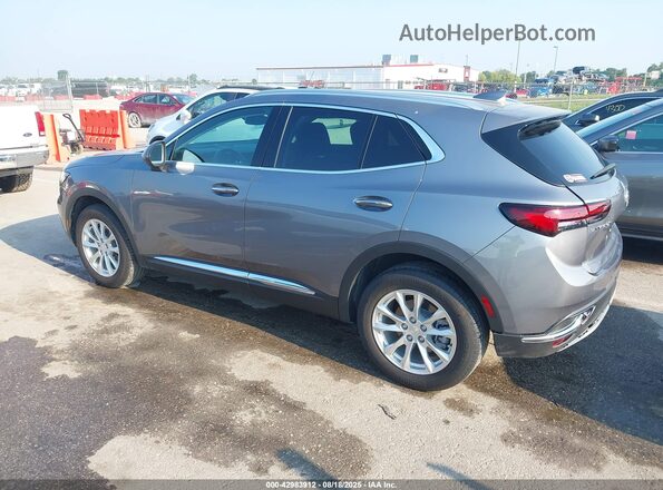 LRBAZLR41MD150424 2021 BUICK ENVISION Gray Rear left