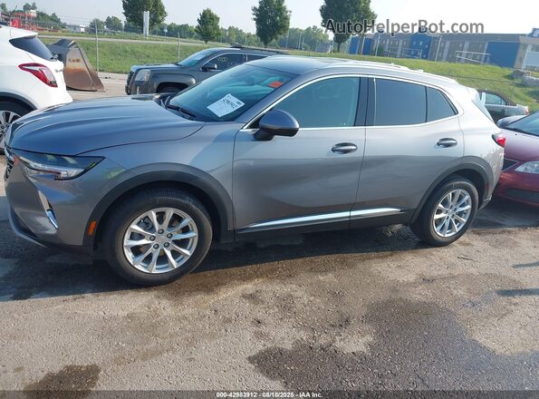 LRBAZLR41MD150424 2021 BUICK ENVISION Gray 360 interior view