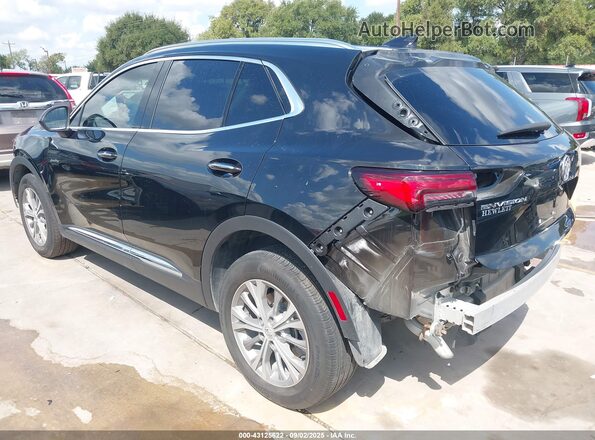 LRBAZLR47ND159730 2022 BUICK ENVISION Black Задня ліва чверть