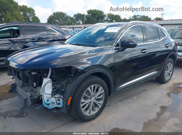 LRBAZLR47ND159730 2022 BUICK ENVISION Black Передня ліва чверть