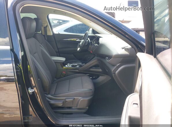 LRBAZLR47ND159730 2022 BUICK ENVISION Black Вид салону спереду