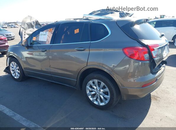 LRBFX1SA9JD006552 2018 BUICK ENVISION Dark Brown Задня ліва чверть