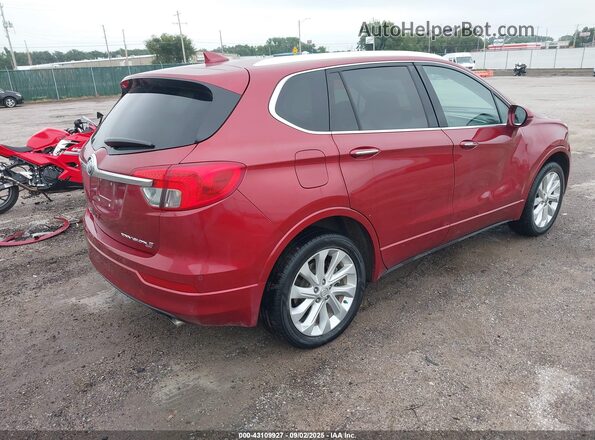 LRBFX3SX3JD005039 2018 BUICK ENVISION Red უკანა მარჯვენა