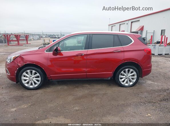 LRBFX3SX3JD005039 2018 BUICK ENVISION Red 