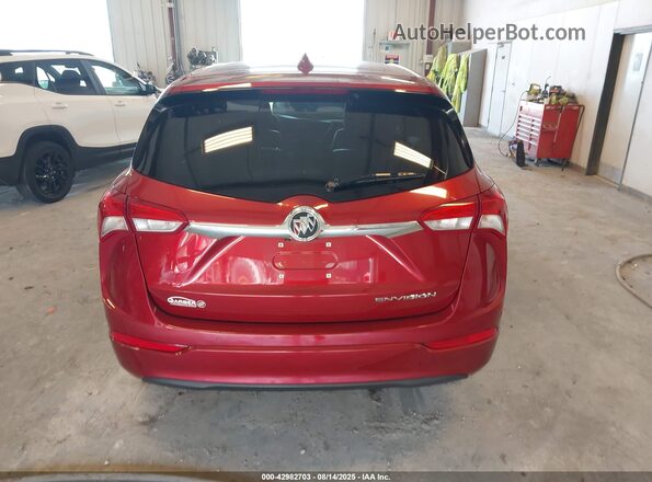LRBFXBSAXLD082497 2020 BUICK ENVISION Red 