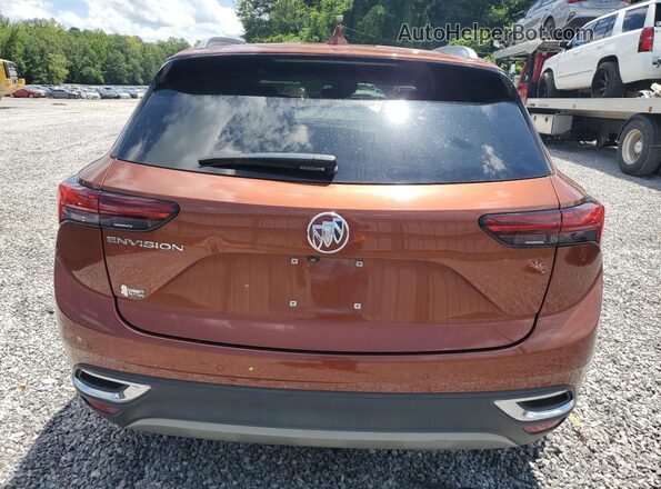 LRBFZNR42ND073145 2022 BUICK ENVISION Коричневый Вид сзади