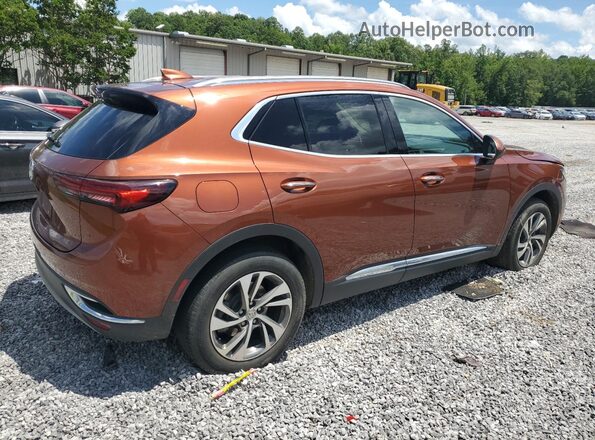 LRBFZNR42ND073145 2022 BUICK ENVISION Коричневый Задняя правая четверть