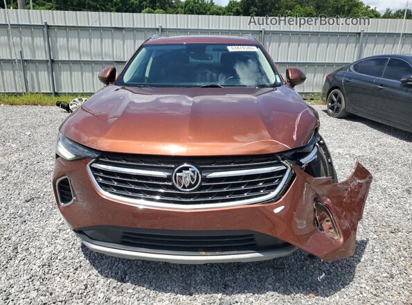 LRBFZNR42ND073145 2022 BUICK ENVISION Коричневый Вид спереди
