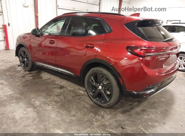 LRBFZNR48MD099084 2021 BUICK ENVISION Red Rear left