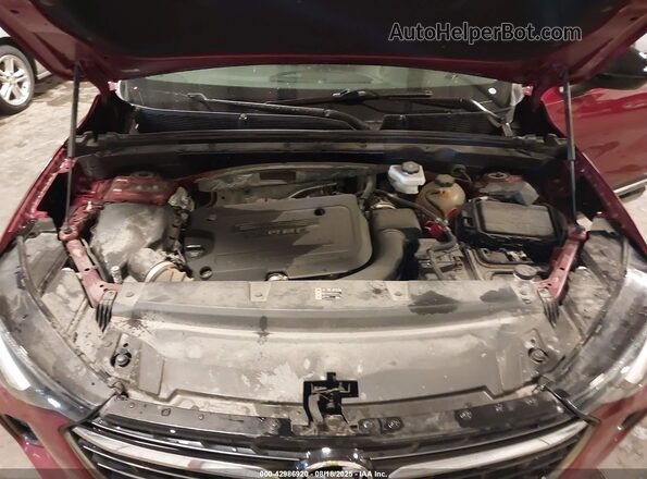 LRBFZNR48MD099084 2021 BUICK ENVISION Red Rear view