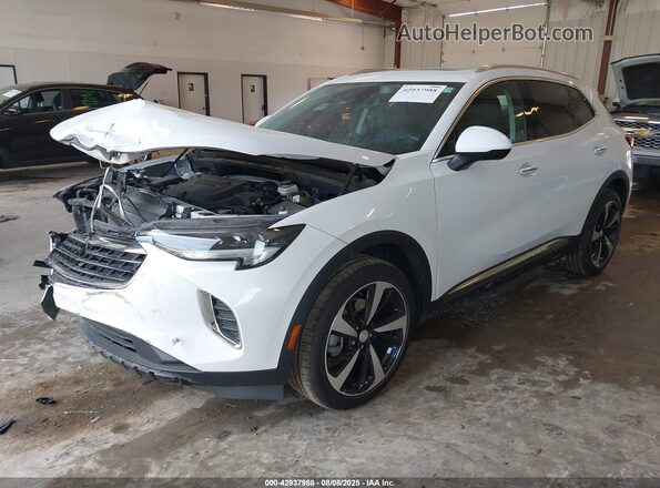 LRBFZPR47MD073099 2021 BUICK ENVISION White Front left