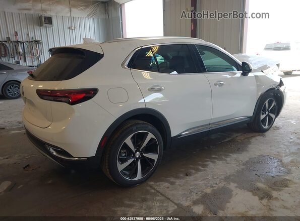 LRBFZPR47MD073099 2021 BUICK ENVISION White Rear right