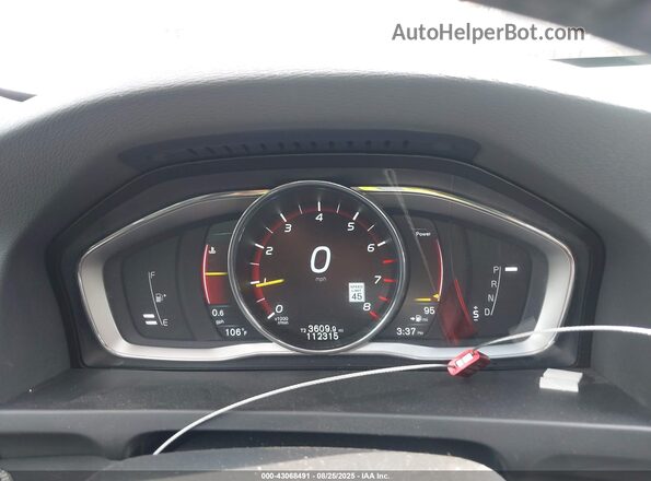 LYV402FM2GB095407 2016 VOLVO S60 INSCRIPTION Gray Вид задніх сидінь