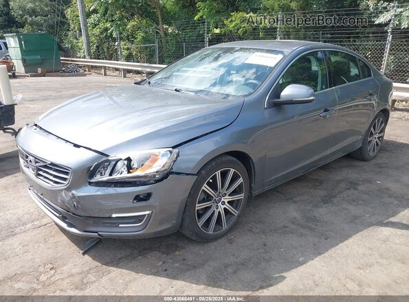 LYV402FM2GB095407 2016 VOLVO S60 INSCRIPTION Gray Передня ліва чверть
