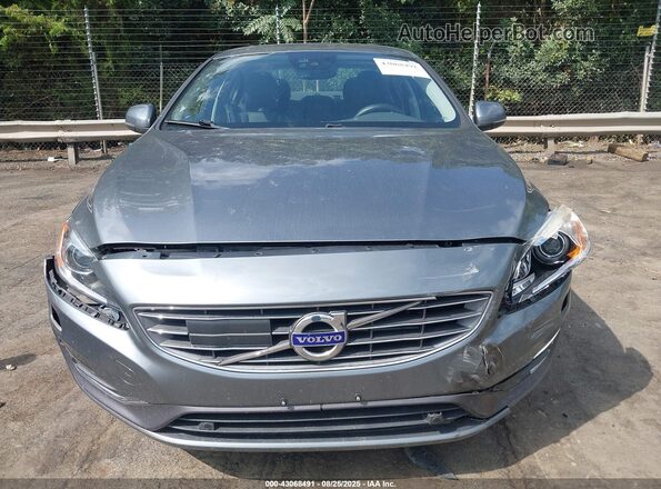 LYV402FM2GB095407 2016 VOLVO S60 INSCRIPTION Gray Вид щитка приладів