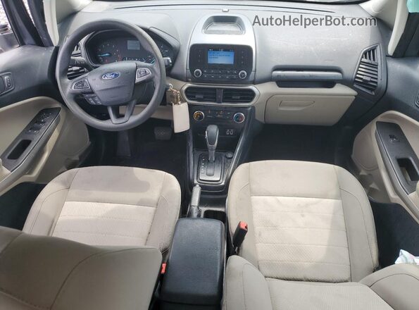 MAJ3P1RE8JC242117 2018 FORD ECOSPORT Gray 