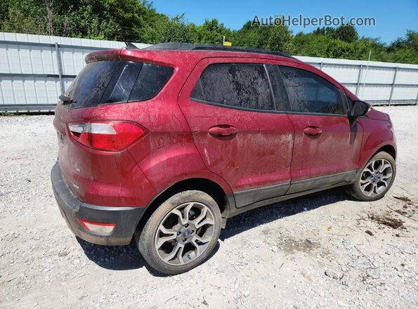MAJ3P1TE1JC225569 2018 FORD ECOSPORT Красный 