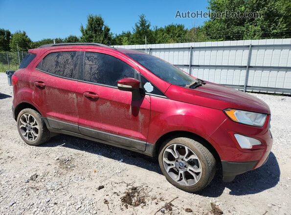 MAJ3P1TE1JC225569 2018 FORD ECOSPORT Красный 
