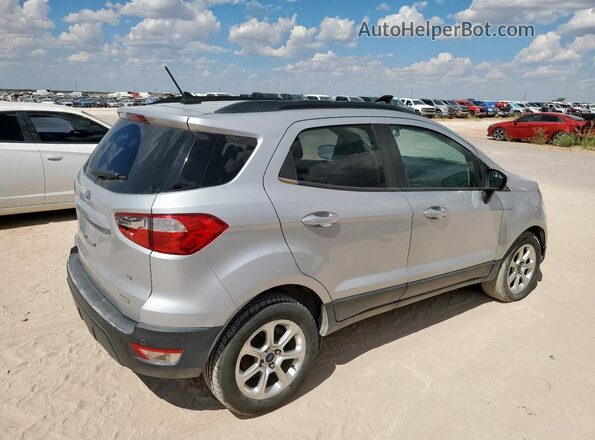 MAJ3P1TE5JC199767 2018 FORD ECOSPORT Silver 