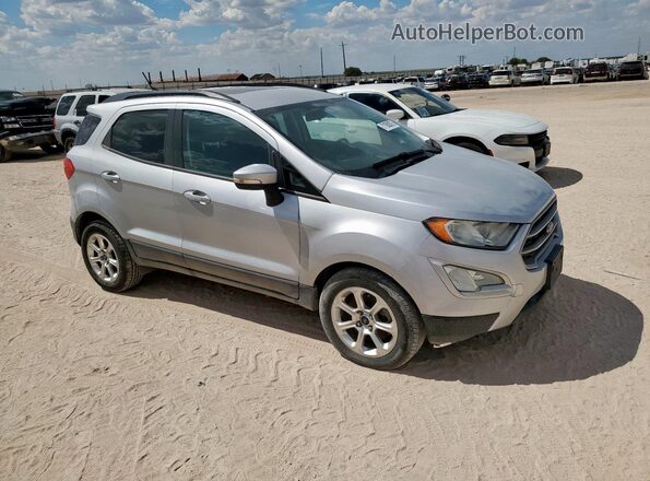 MAJ3P1TE5JC199767 2018 FORD ECOSPORT Silver 