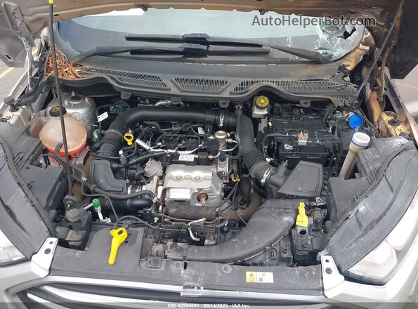 MAJ3P1TE9JC202041 2018 FORD ECOSPORT Silver 