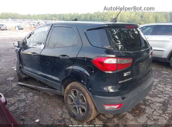 MAJ3S2FE1LC323438 2020 FORD ECOSPORT Black Rear left