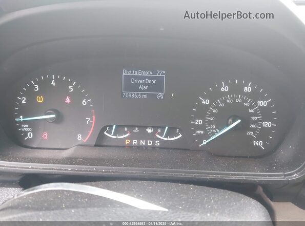 MAJ3S2FEXLC325365 2020 FORD ECOSPORT Gray Widok tylnych siedzeń