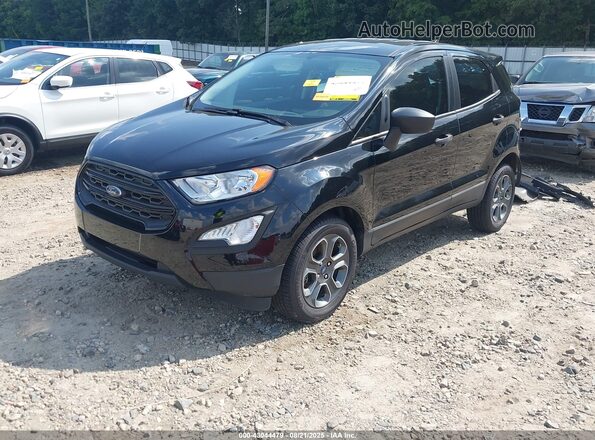 MAJ3S2FEXMC444941 2021 FORD ECOSPORT Black Առջևի ձախ երեք քառորդ տեսարան