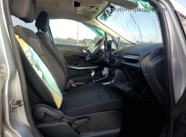 MAJ3S2GE7MC406307 2021 FORD ECOSPORT Silver Вид салону спереду