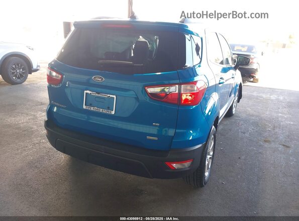 MAJ3S2GE9LC325792 2020 FORD ECOSPORT Blue Задня права чверть