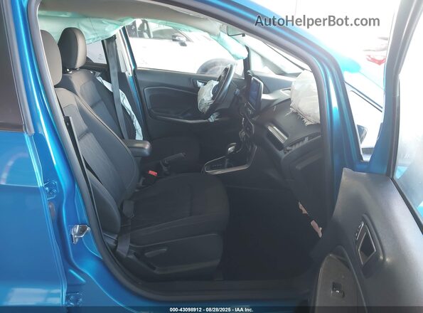 MAJ3S2GE9LC325792 2020 FORD ECOSPORT Blue Вид салону спереду