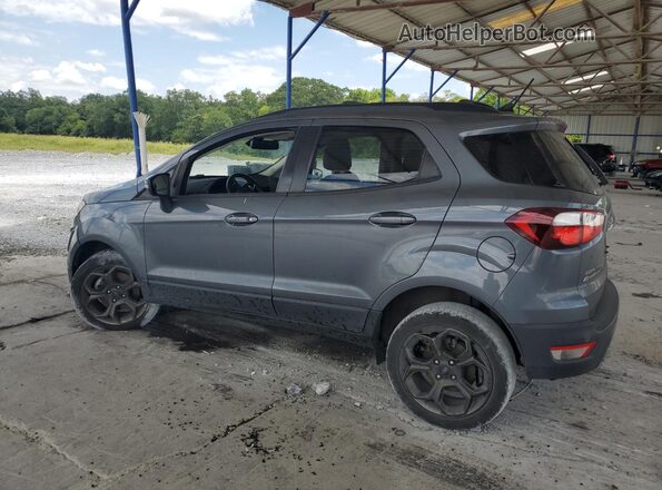 MAJ6P1CL6JC184304 2018 FORD ECOSPORT Gray 
