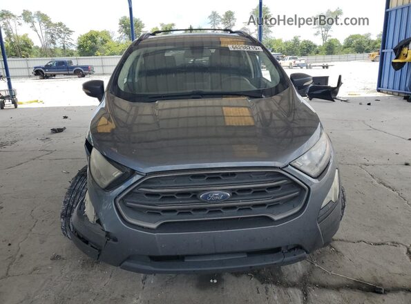 MAJ6P1CL6JC184304 2018 FORD ECOSPORT Gray 