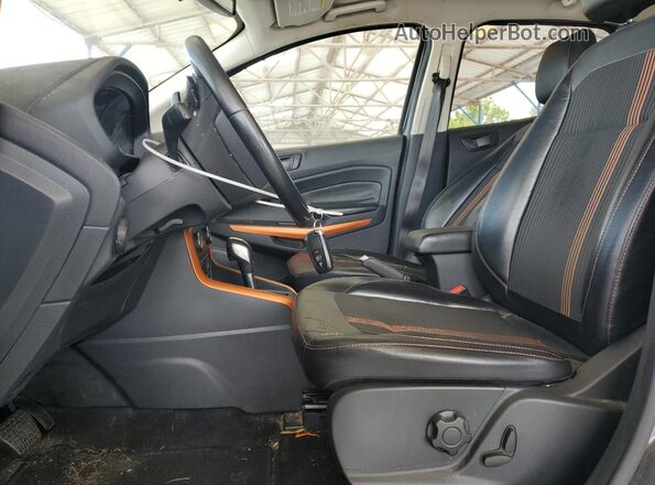 MAJ6P1CL6JC184304 2018 FORD ECOSPORT Gray 