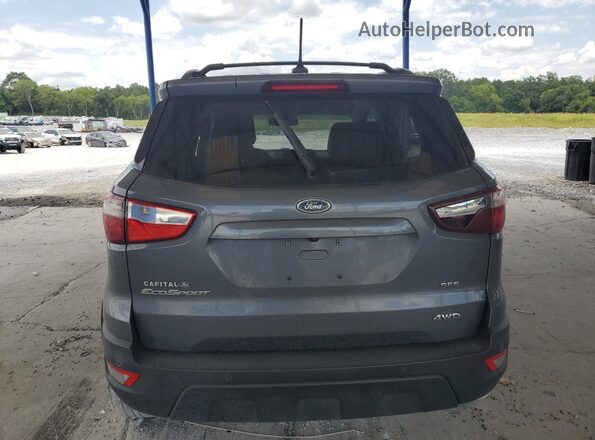 MAJ6P1CL6JC184304 2018 FORD ECOSPORT Gray 