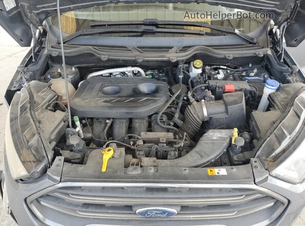 MAJ6P1CL6JC184304 2018 FORD ECOSPORT Gray 