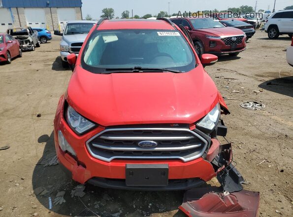 MAJ6P1UL1JC215702 2018 FORD ECOSPORT Red 
