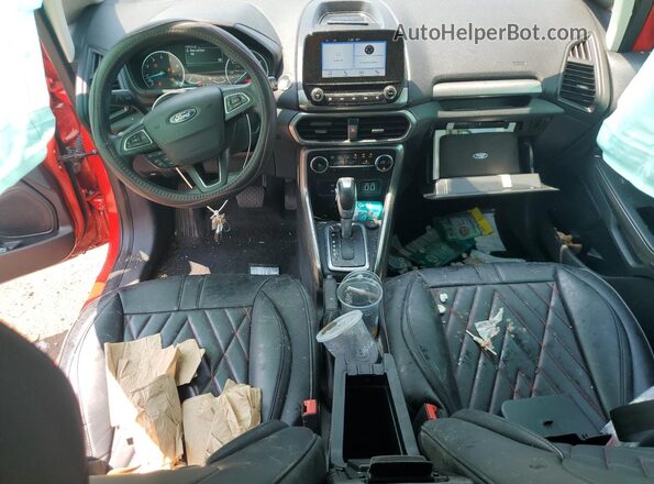 MAJ6P1UL1JC215702 2018 FORD ECOSPORT Red 