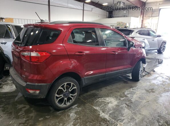 MAJ6P1UL7JC246789 2018 FORD ECOSPORT Бордовый 