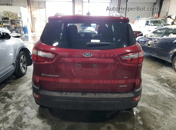 MAJ6P1UL7JC246789 2018 FORD ECOSPORT Бордовый 