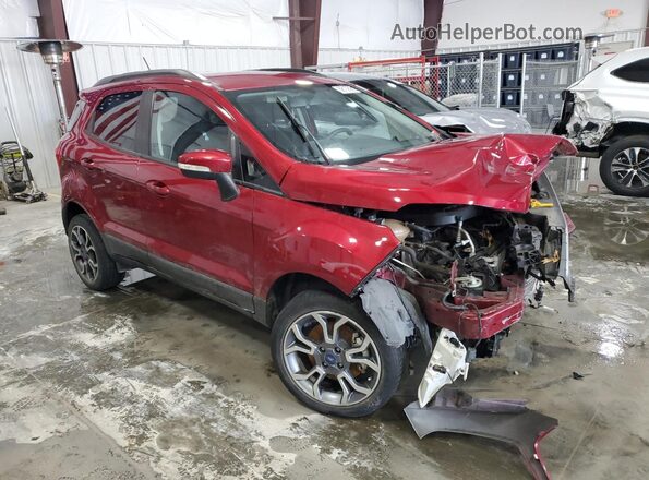 MAJ6P1UL7JC246789 2018 FORD ECOSPORT Бордовый 
