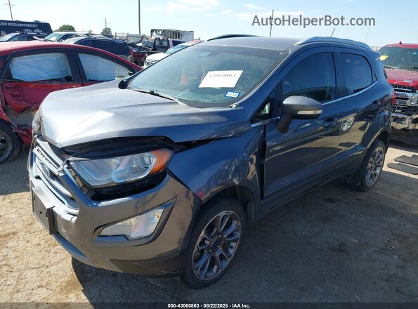 MAJ6P1WL4JC202973 2018 FORD ECOSPORT Gray Передня ліва чверть