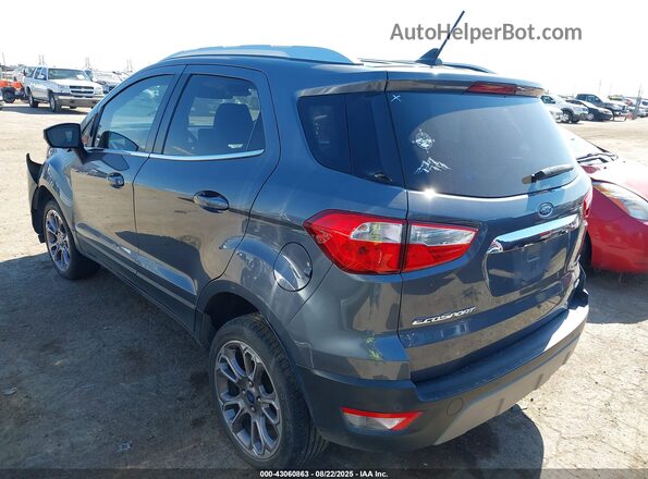 MAJ6P1WL4JC202973 2018 FORD ECOSPORT Gray Задня ліва чверть