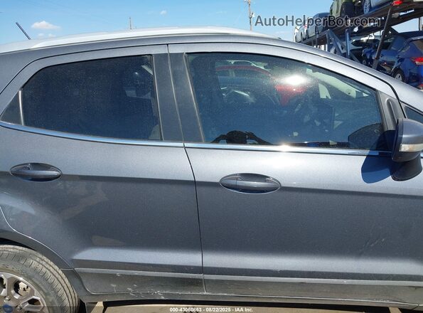 MAJ6P1WL4JC202973 2018 FORD ECOSPORT Gray Вид задньої частини салону