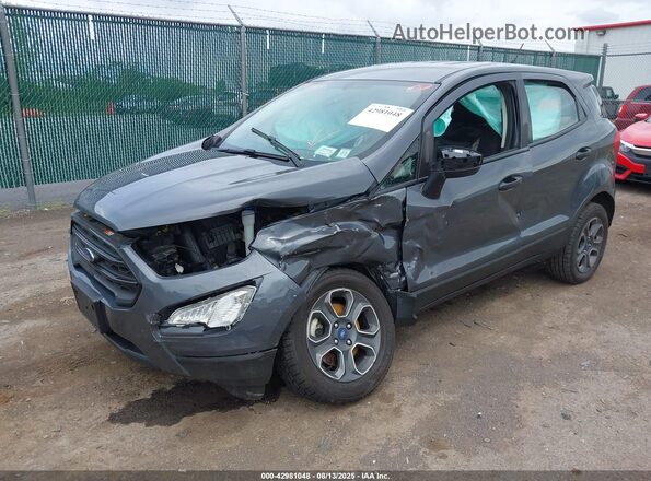 MAJ6S3FL9LC391665 2020 FORD ECOSPORT Gray წინა მარცხენა ხედი სამი მეოთხედიდან