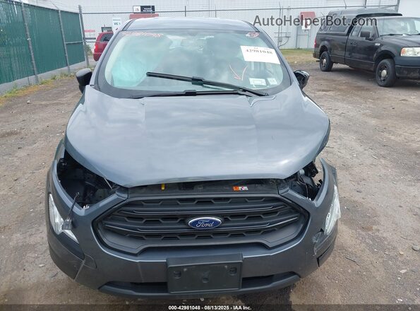 MAJ6S3FL9LC391665 2020 FORD ECOSPORT Gray ხელსაწყოთა პანელის ხედი